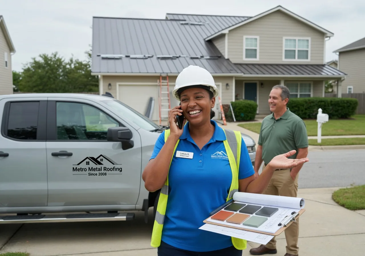 Storm Damage Metal Roof Repair in Woodland, GA